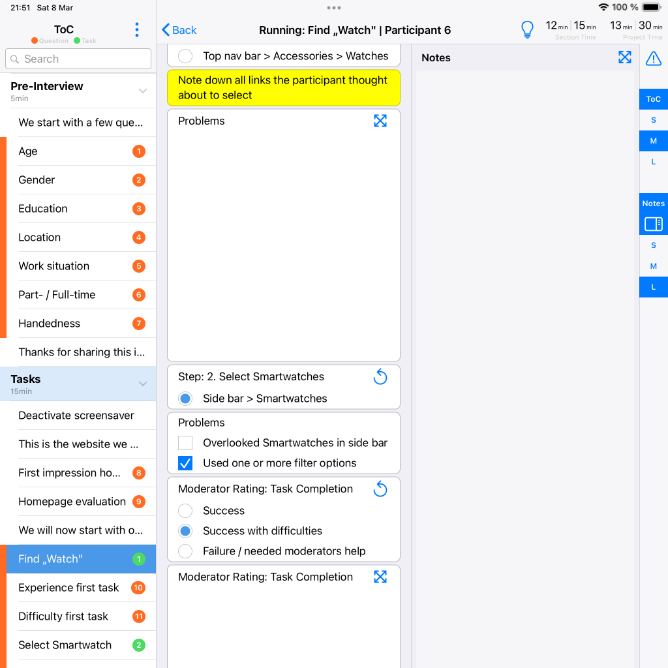 UX-Interview: Navigation