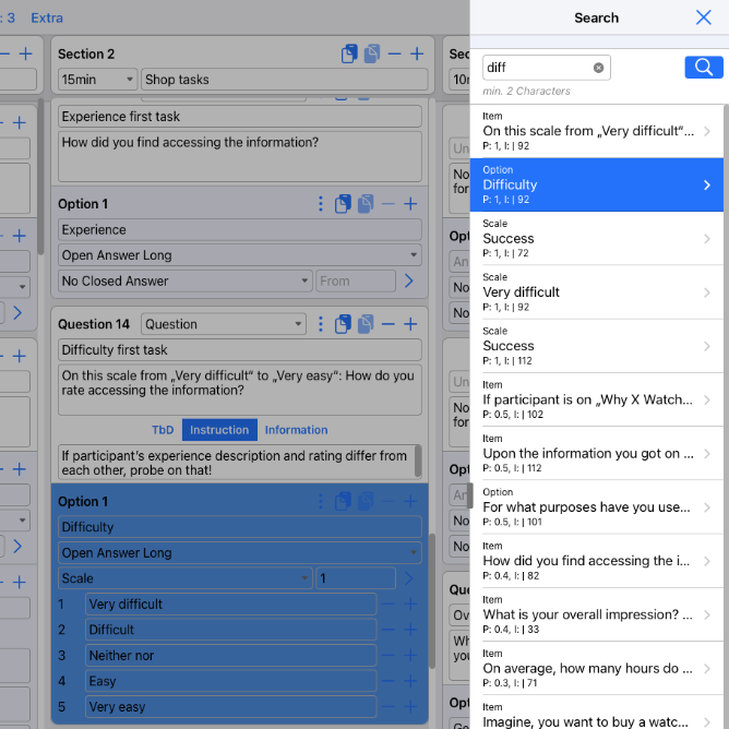 UX-Master: Search